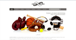 Desktop Screenshot of deportescronos.com